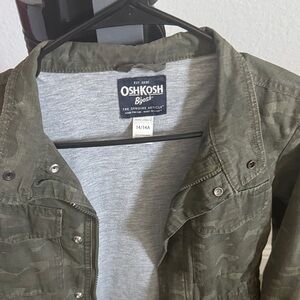 OshKosh B'gosh Olive Camo Jacket